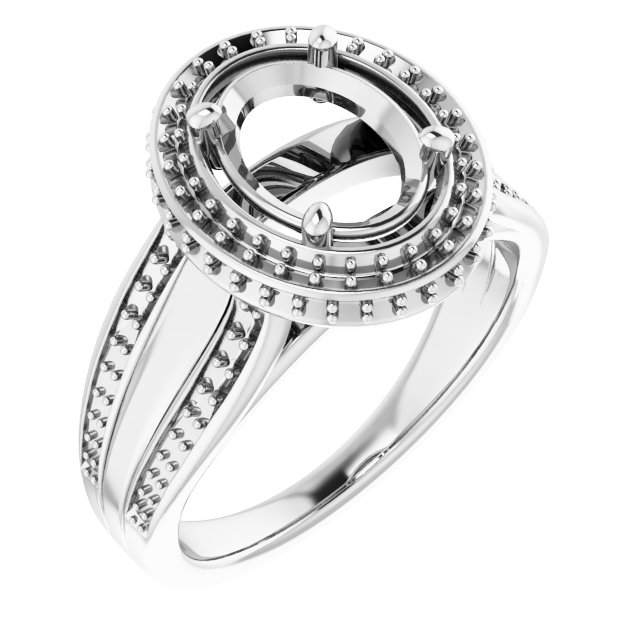 Halo-Style Ring