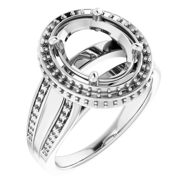 Halo-Style Ring