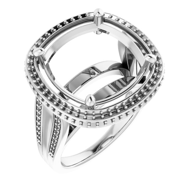 Halo-Style Ring