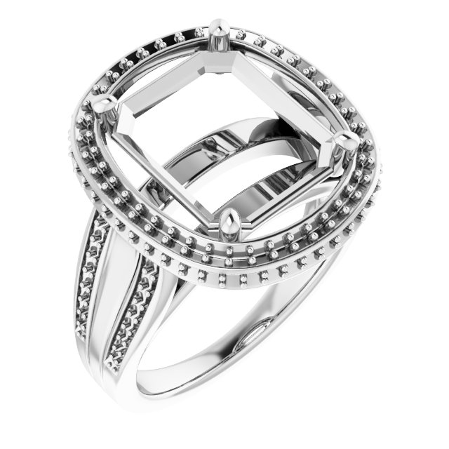 Halo-Style Ring