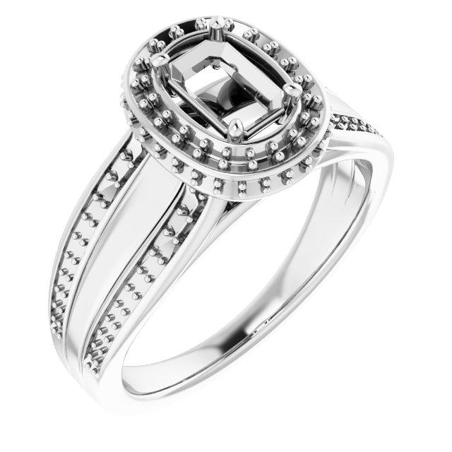 Halo-Style Ring