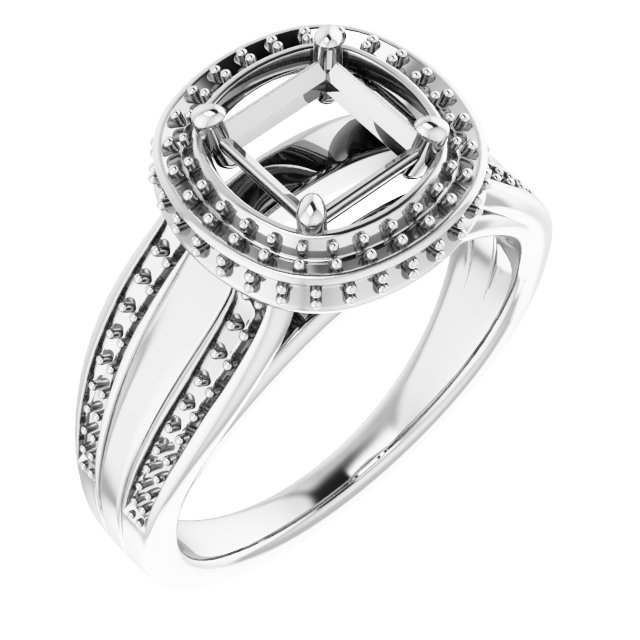 Halo-Style Ring