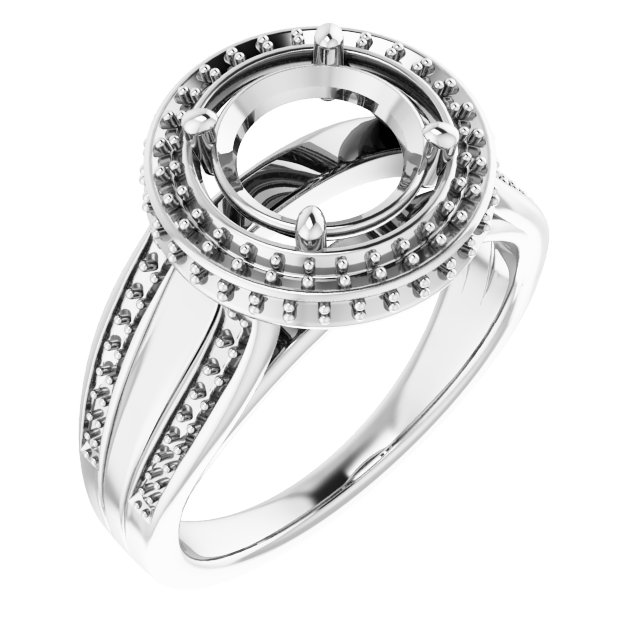 Halo-Style Ring