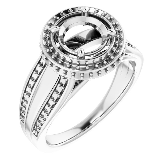 Halo-Style Ring