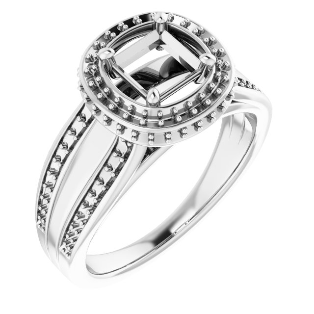 Halo-Style Ring
