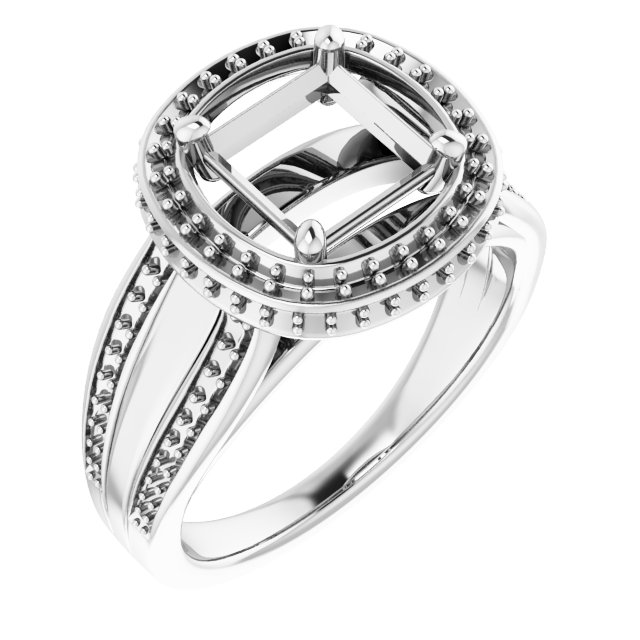 Halo-Style Ring