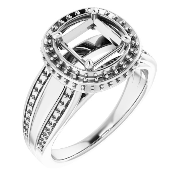 Halo-Style Ring
