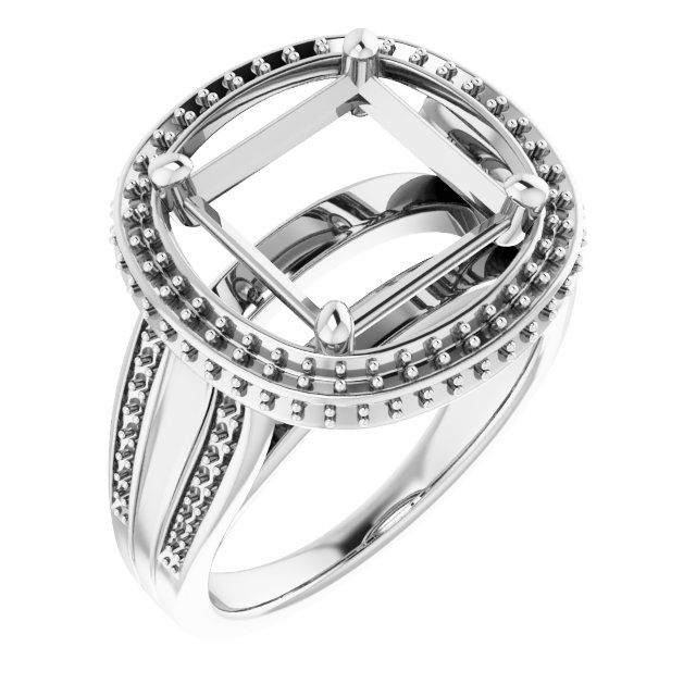 Halo-Style Ring