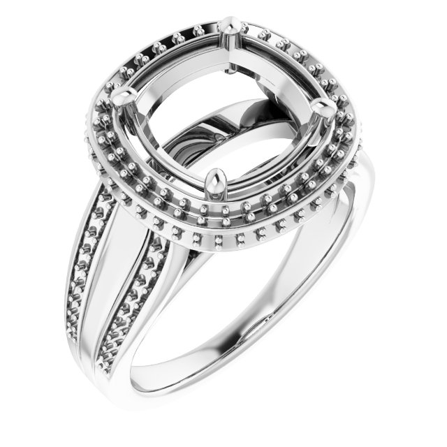 Halo-Style Ring
