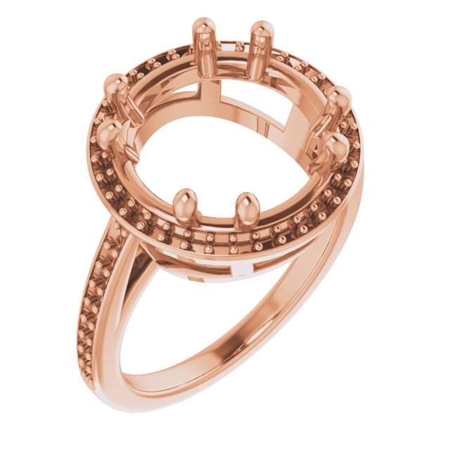 Halo-Style Engagement Ring