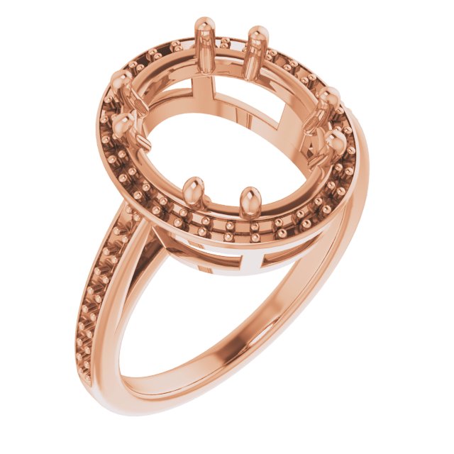 Halo-Style Engagement Ring