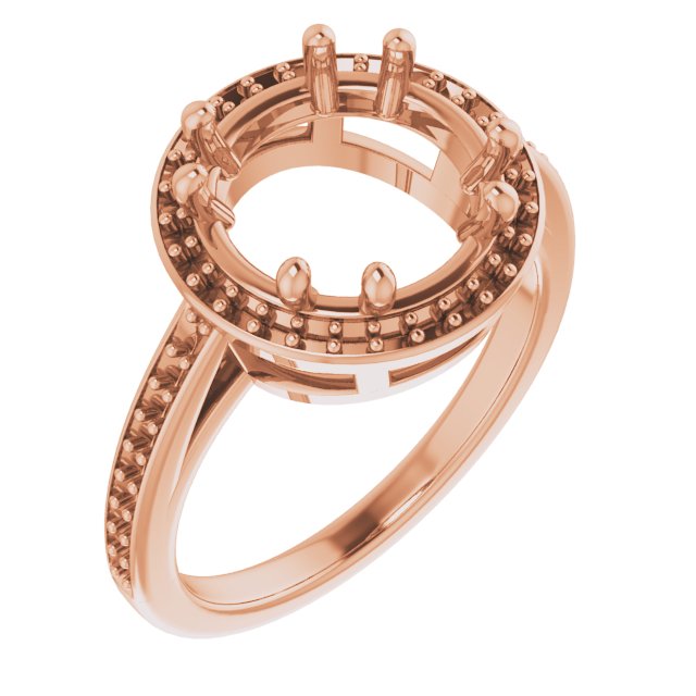 Halo-Style Engagement Ring