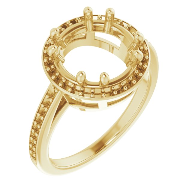 Halo-Style Engagement Ring