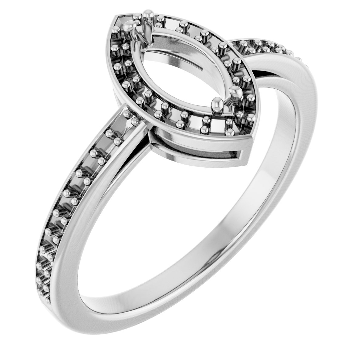 Halo-Style Engagement Ring