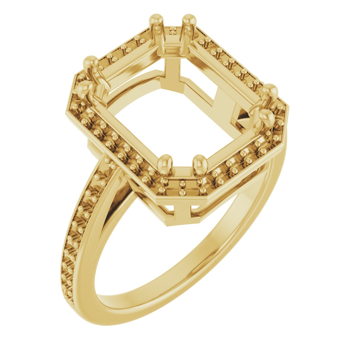 Halo-Style Engagement Ring