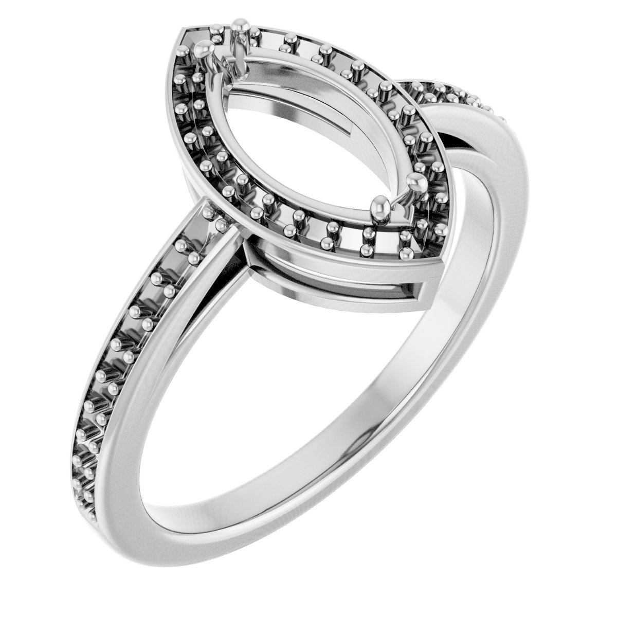 Halo-Style Engagement Ring