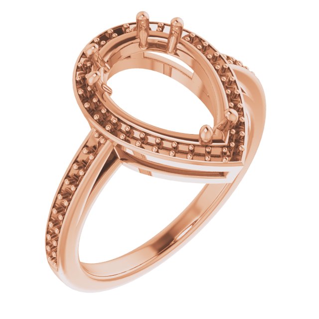Halo-Style Engagement Ring