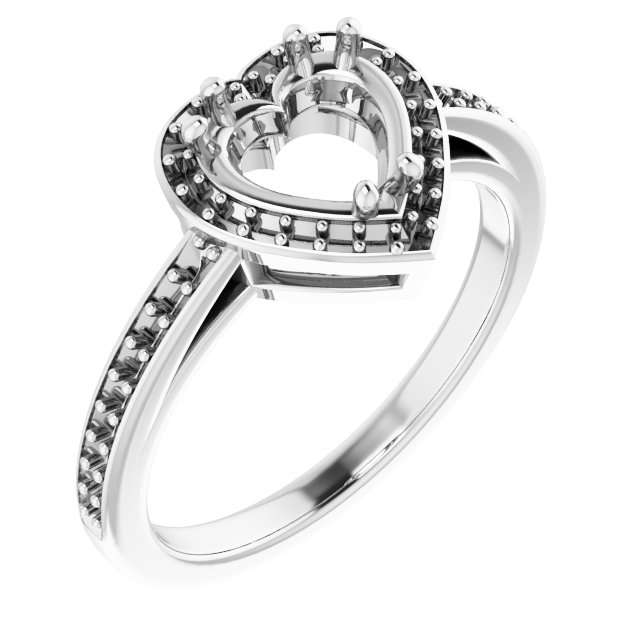 Halo-Style Engagement Ring