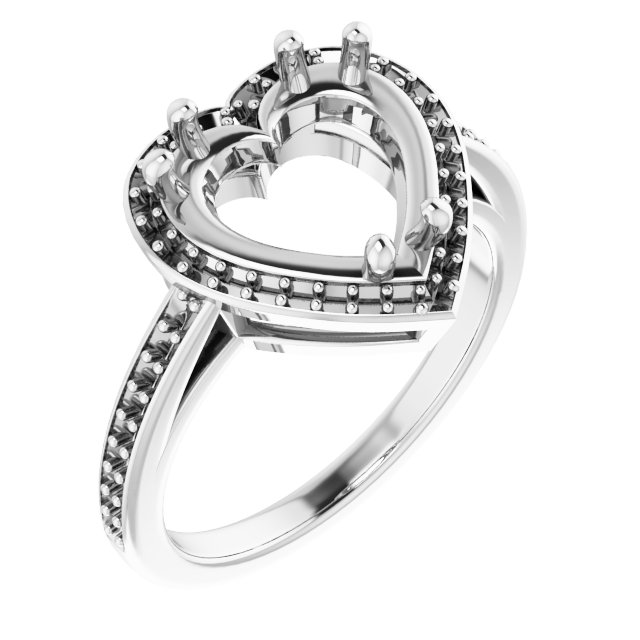 Halo-Style Engagement Ring