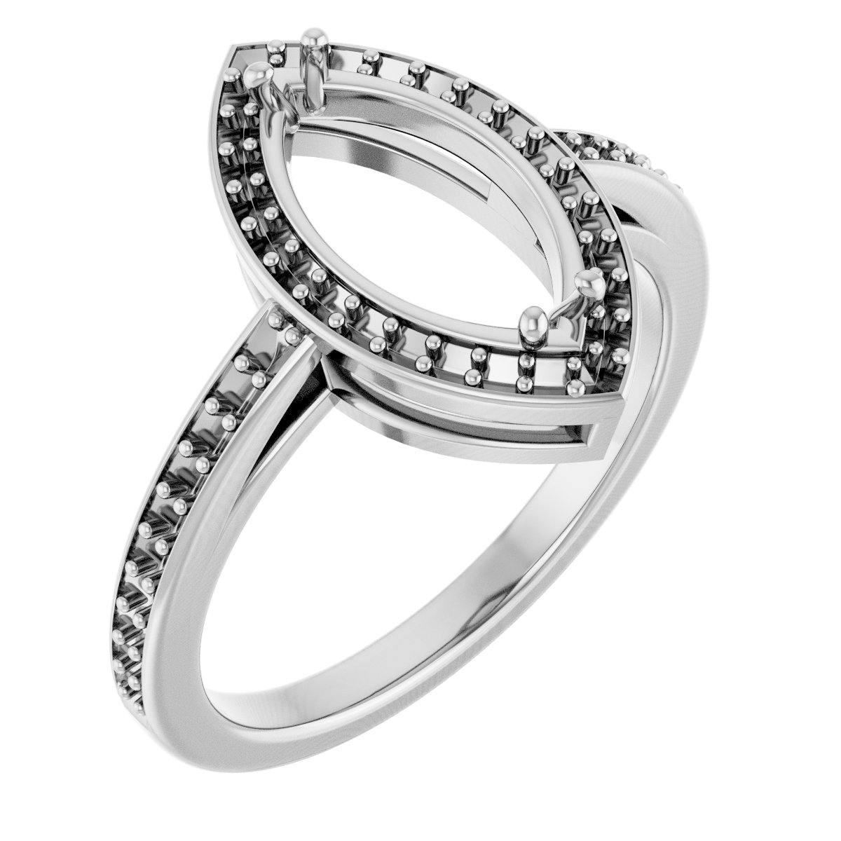Halo-Style Engagement Ring