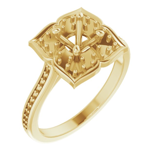 14k Yellow Gold