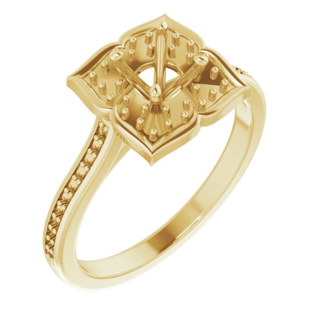 14k Yellow Gold