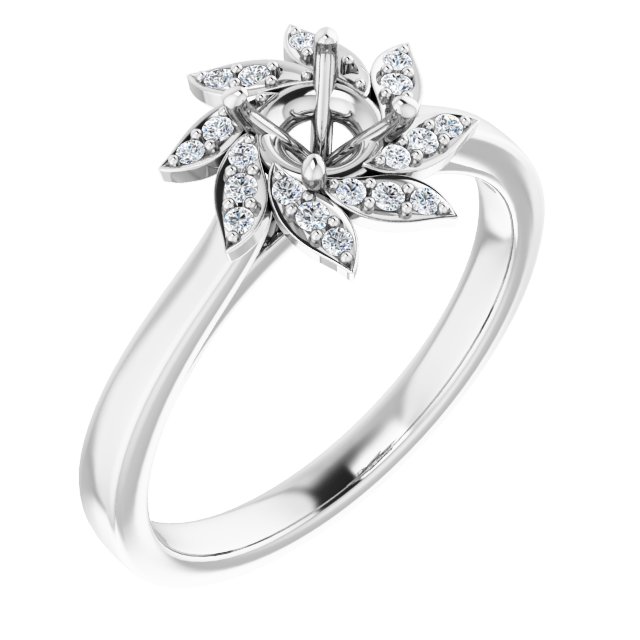 14k White Gold