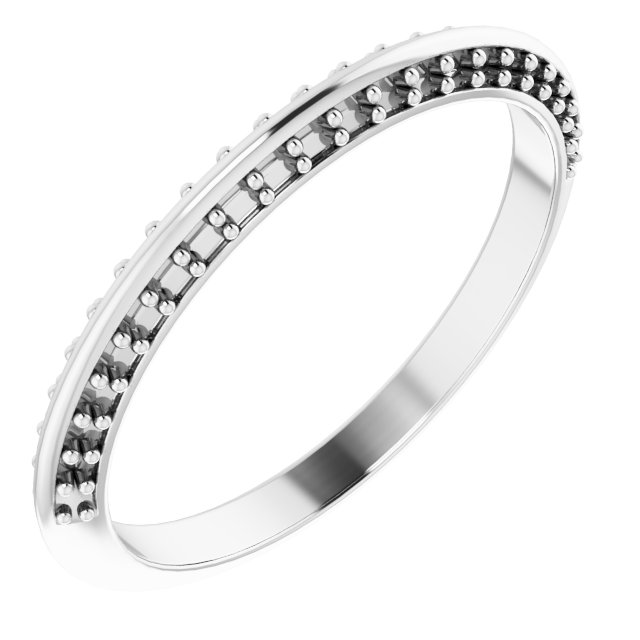 Band Mounting for 8 mm Square Ring
