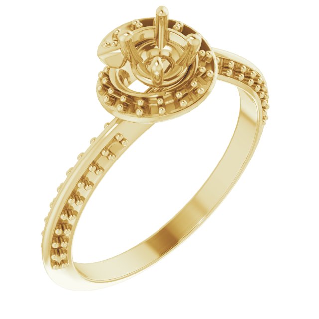 14k Yellow Gold