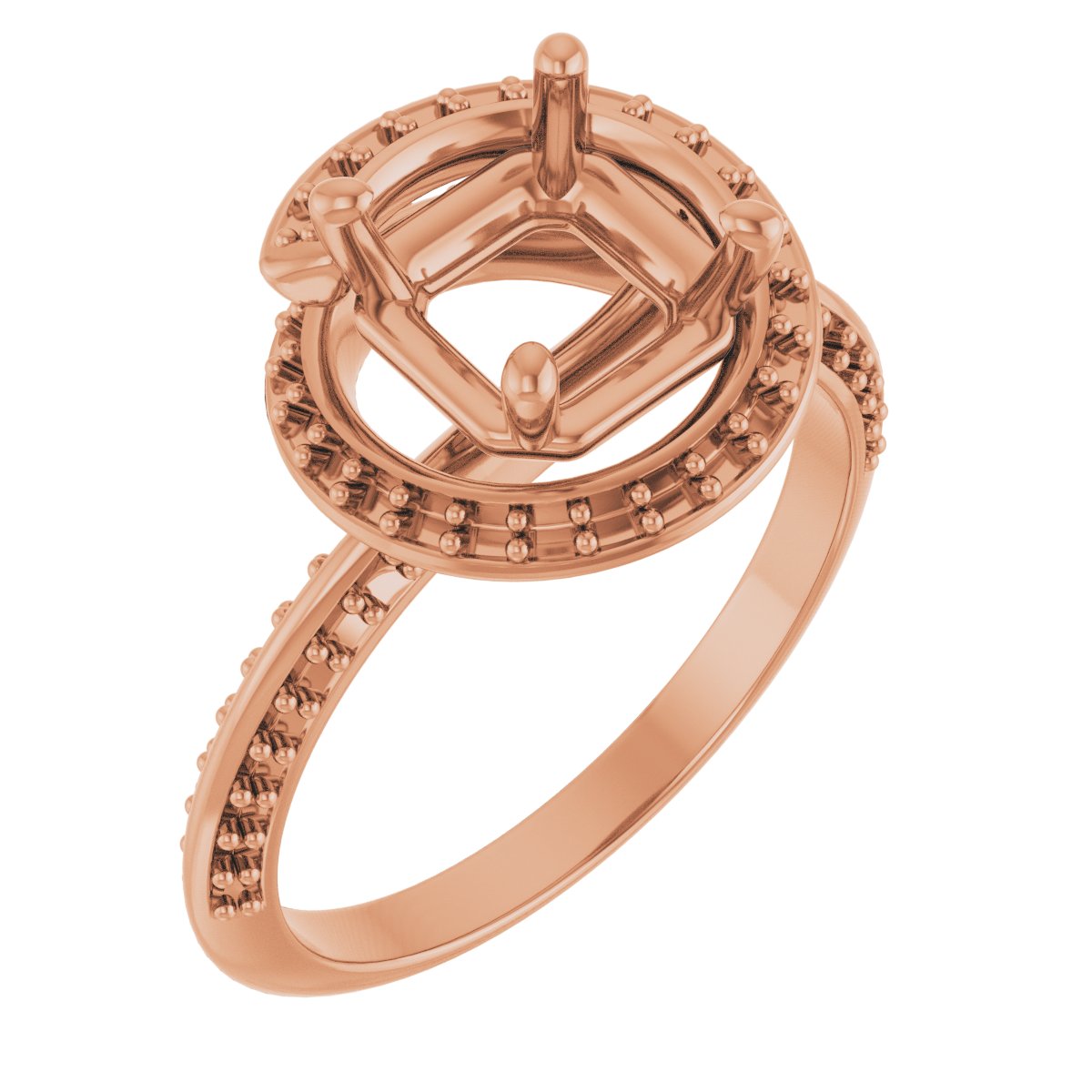 Halo-Style Engagement Ring