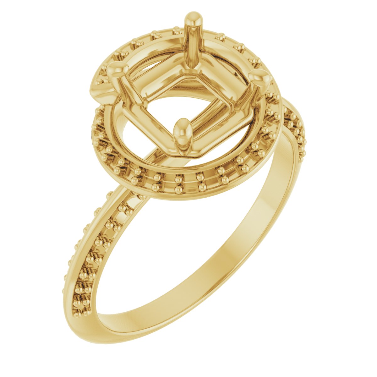 Halo-Style Engagement Ring
