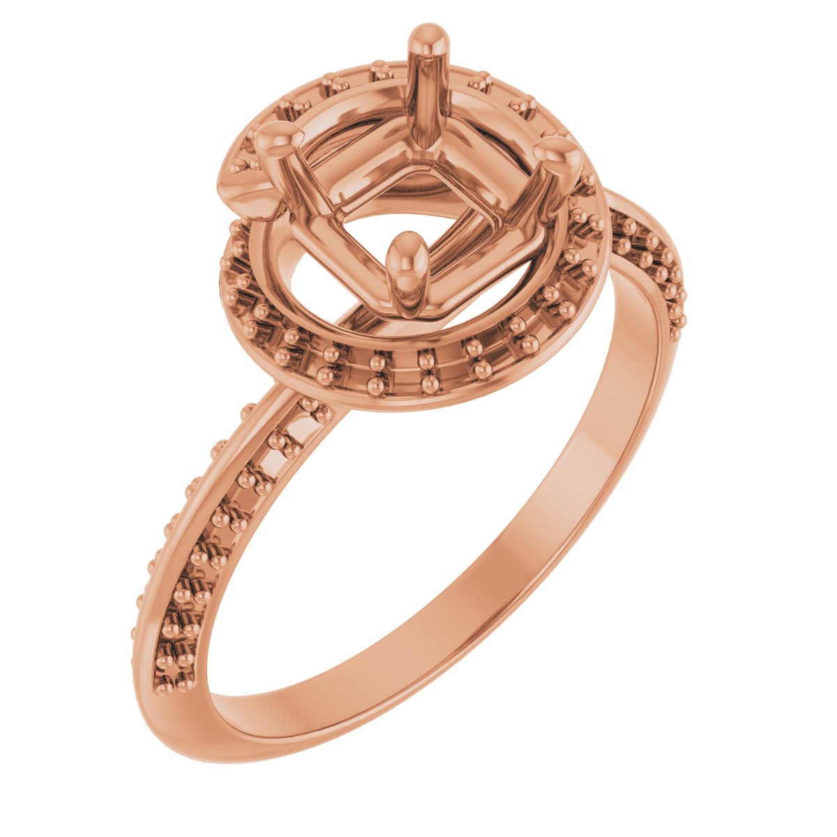 Halo-Style Engagement Ring