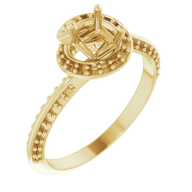 14k Yellow Gold