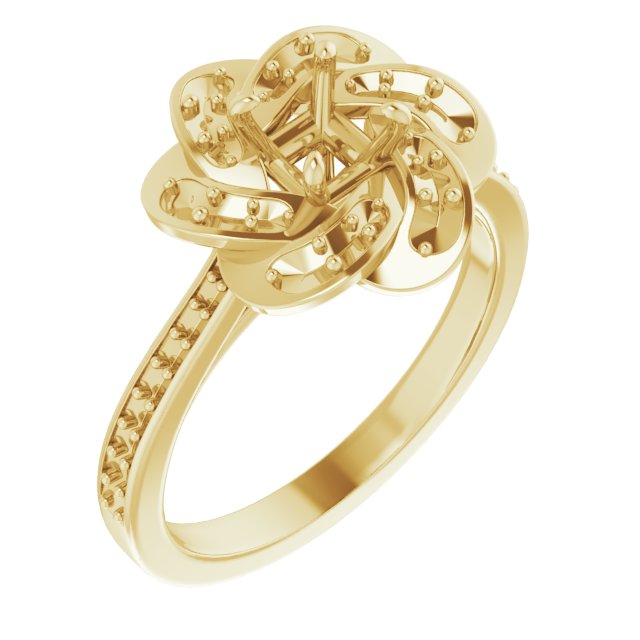 14k Yellow Gold