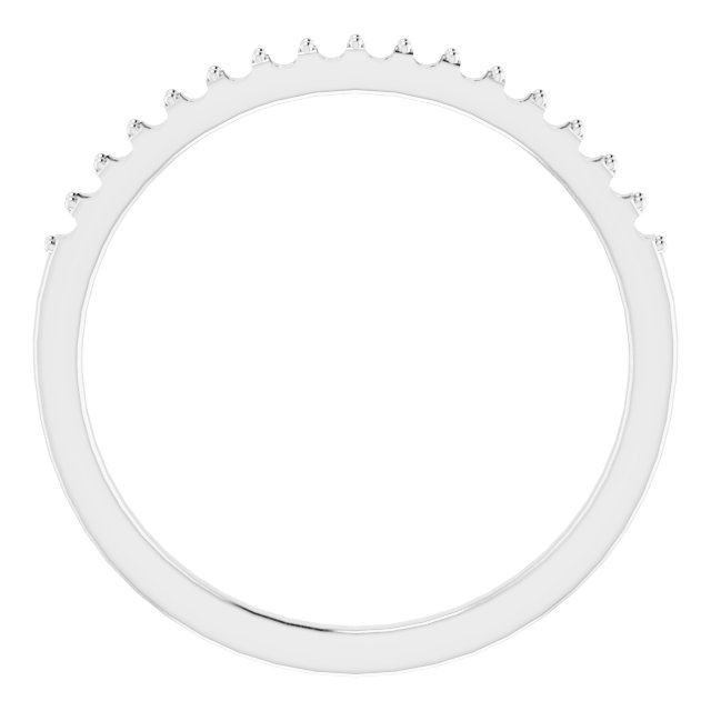 Band Mounting for 4 mm Square Ring view 2