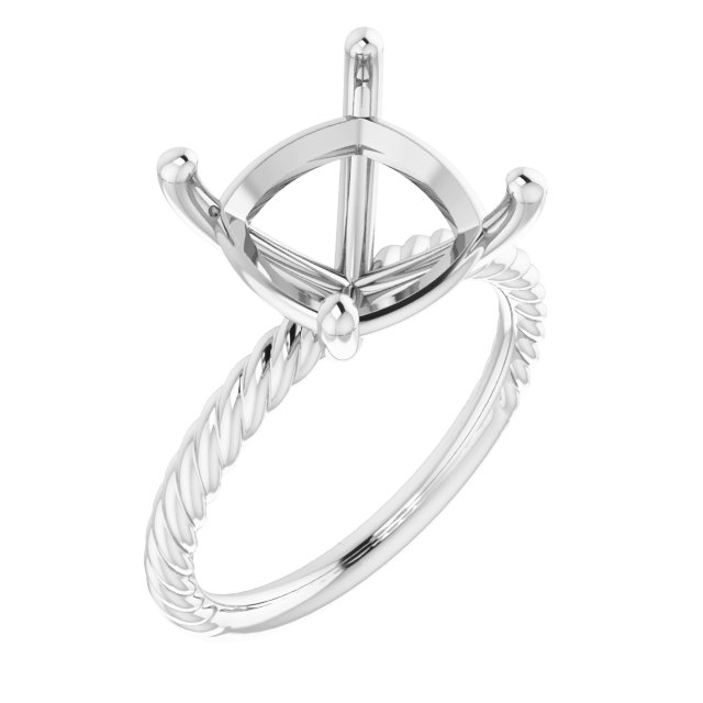 Rope Solitaire Ring