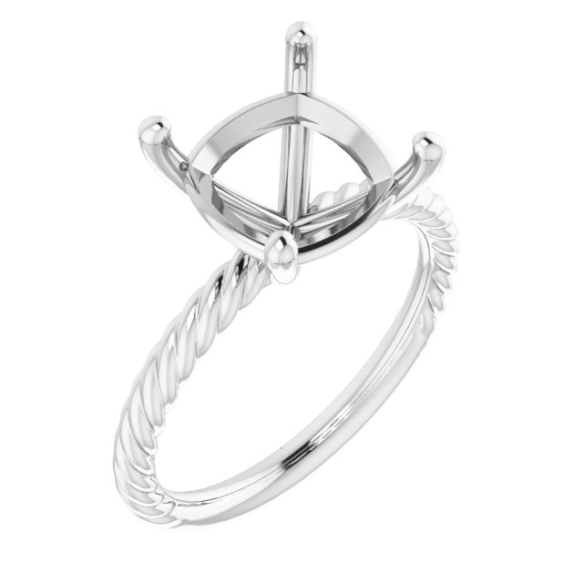 Rope Solitaire Ring