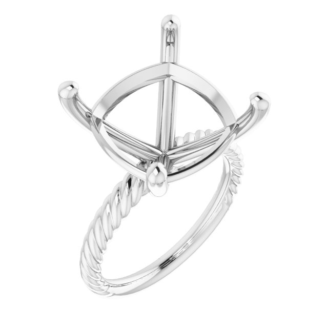 Rope Solitaire Ring