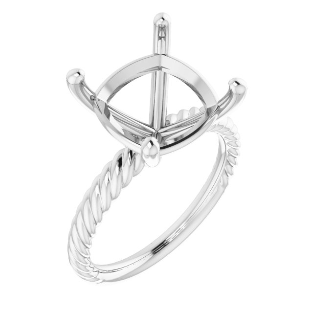 Rope Solitaire Ring