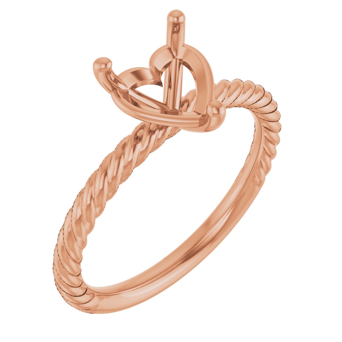 Rope Solitaire Ring