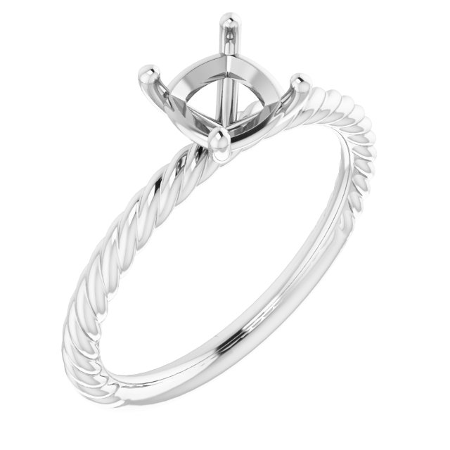 Rope Solitaire Ring