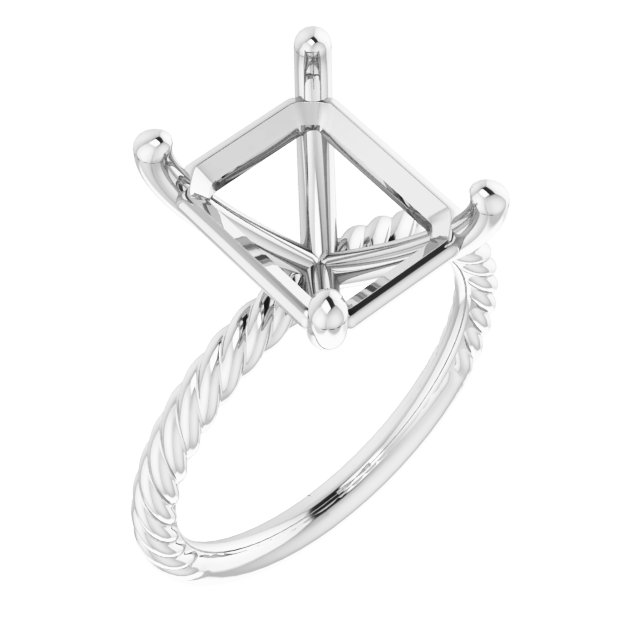 Rope Solitaire Ring