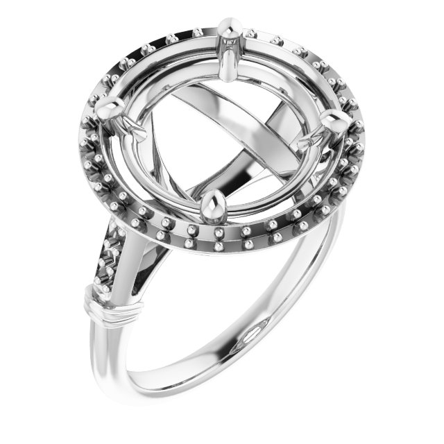 Halo-Style Ring