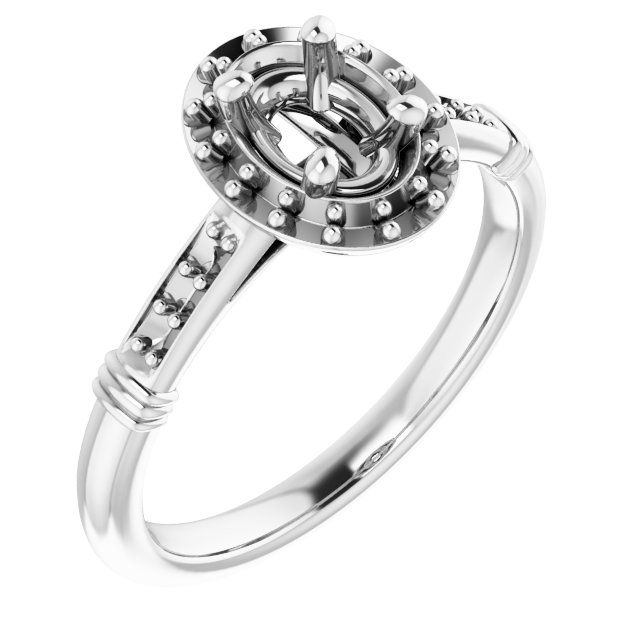 Halo-Style Ring