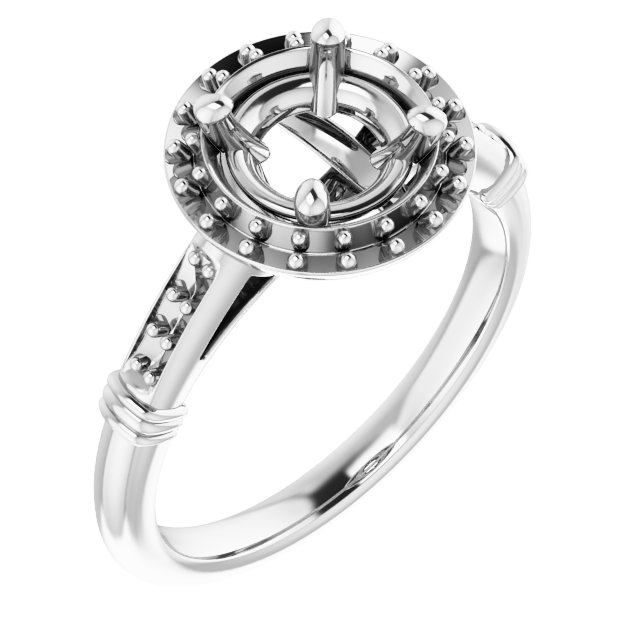 Halo-Style Ring
