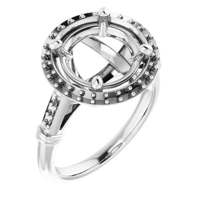 Halo-Style Ring