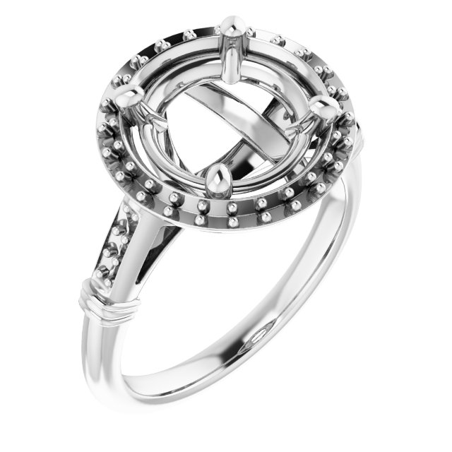 Halo-Style Ring