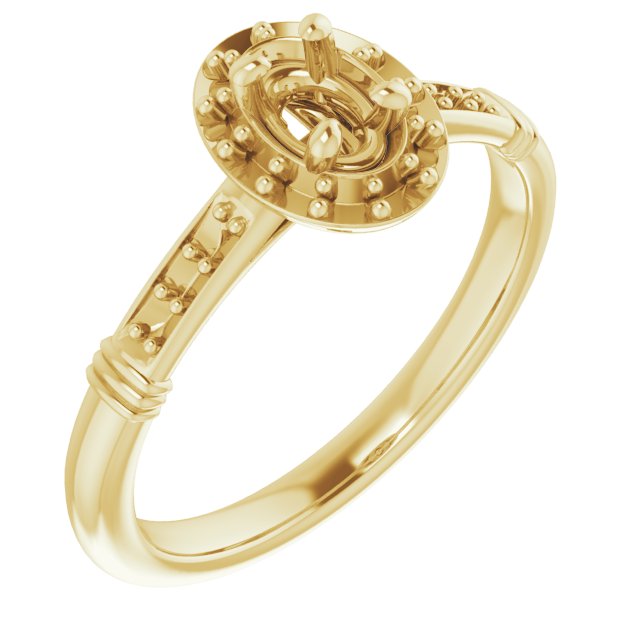 Halo-Style Ring