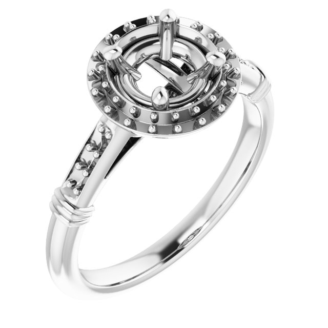 Halo-Style Ring
