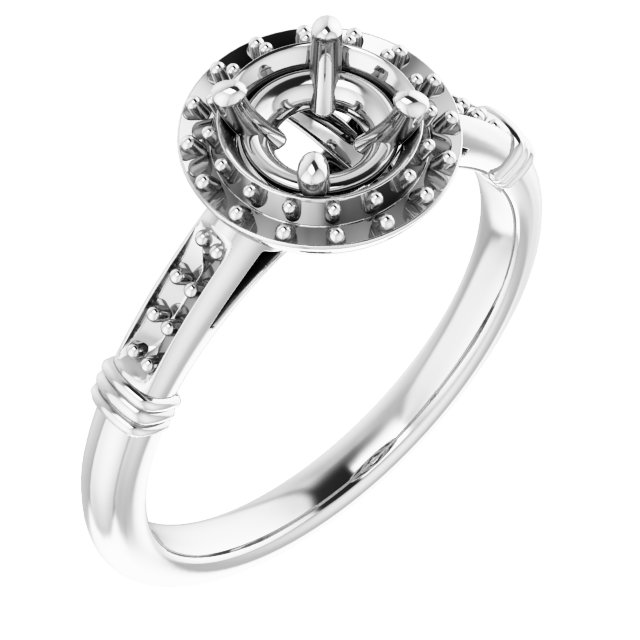 Halo-Style Ring